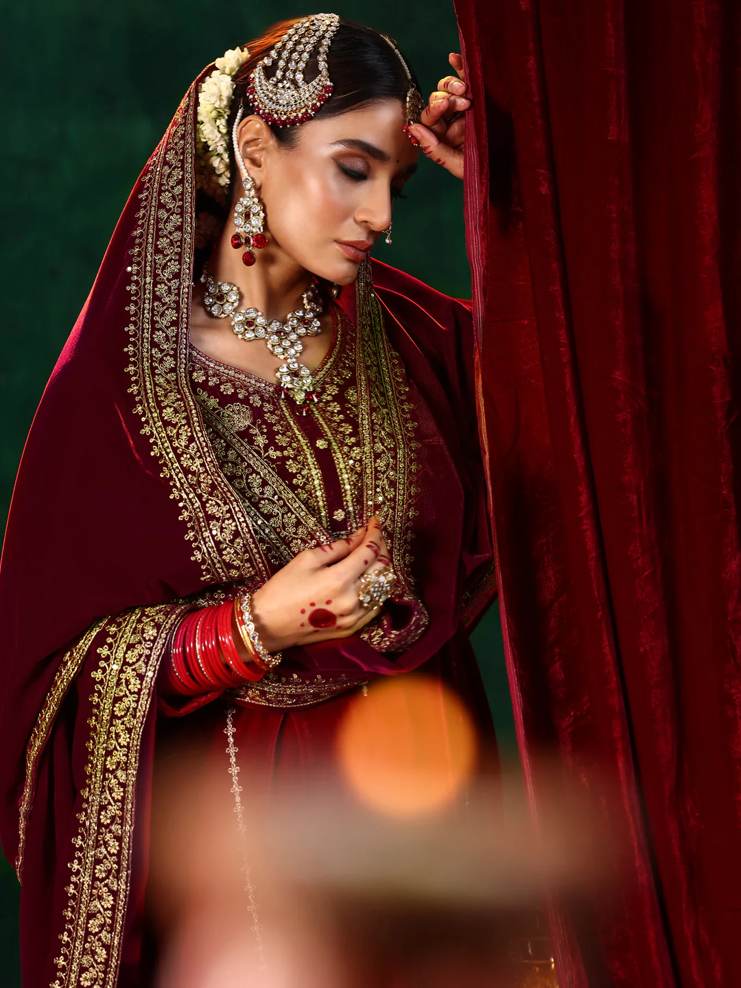 Royal Purple Silk Saree